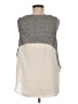 Deletta Gray Sleeveless Blouse Size M - photo 2