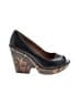 Sofft Animal Print Black Wedges Size 9 - photo 1