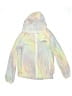 Adidas 100% Polyester Tie-dye White Jacket Size 7 - 8 - photo 1