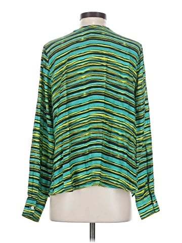 Fifteen Twenty Long Sleeve Silk Top (view 2)