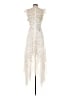 BCBGMAXAZRIA Ivory Cocktail Dress Size 4 - photo 2