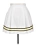 Wilson 100% Polyester Stripes White Casual Skirt Size 14 - photo 1