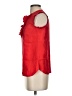 J.Crew 100% Silk Red Sleeveless Silk Top Size 00 - photo 5