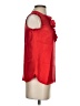 J.Crew 100% Silk Red Sleeveless Silk Top Size 00 - photo 4
