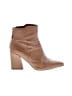 Franco Sarto 100% Leather Tan Ankle Boots Size 6 - photo 1