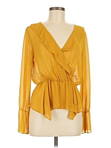 BCBGeneration Long Sleeve Blouse (view 1)