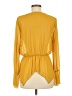 BCBGeneration Yellow Long Sleeve Blouse Size M - photo 2