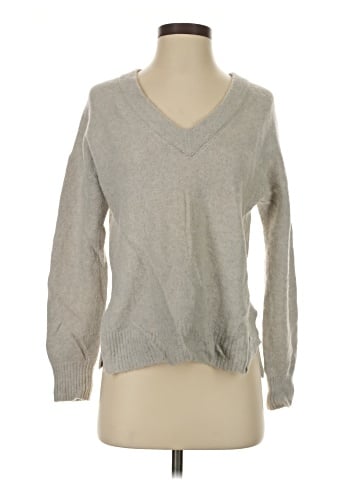 Madewell Bartlett V-Neck Pullover Sweater in Coziest Yarn (view 1)