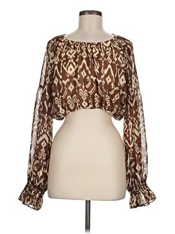 Moon River Long Sleeve Blouse (view 1)