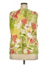 Alia Green Sleeveless Blouse Size 2X - photo 2