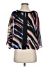Vince Camuto 100% Polyester Blue 3/4 Sleeve Blouse Size S - photo 1