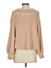 Free People Metallic Tan Pullover Sweater Size XS - photo 2