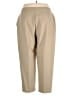Bend Over 100% Polyester Solid Tan Khakis Size 26 - photo 2
