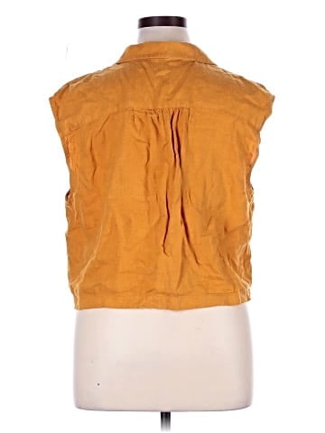 Lou & Grey Sleeveless Button-Down Shirt (view 2)