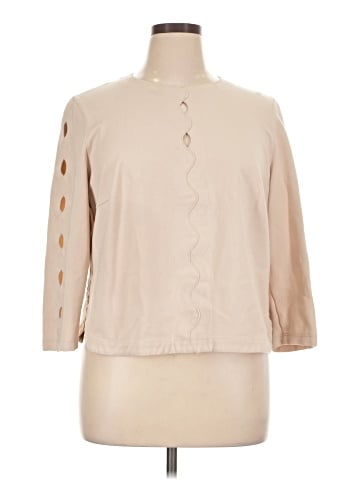 Akris Punto 3/4 Sleeve Button-Down Shirt (view 1)