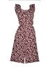 Justice Hearts Burgundy Dress Size S (kids) - photo 1