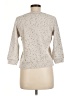 Suncoo Metallic Ivory Pullover Sweater Size Med Tall (T2) - photo 2