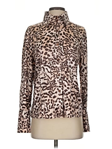 St. John Long Sleeve Silk Top (view 1)