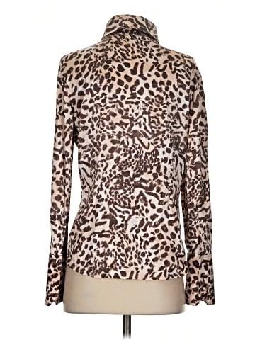 St. John Long Sleeve Silk Top (view 2)