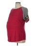 Smallshow Red Short Sleeve Top Size Lg Maternity - photo 1
