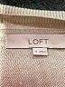 Ann Taylor LOFT Stripes Ivory Pullover Sweater Size M - photo 7