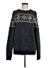 IZOD Paisley Black Pullover Sweater Size M - photo 1