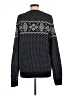 IZOD Paisley Black Pullover Sweater Size M - photo 2