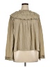 Rose + Olive 100% Polyester Tan Long Sleeve Blouse Size XL - photo 1