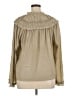 Rose + Olive 100% Polyester Tan Long Sleeve Blouse Size XL - photo 2