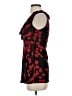 Tory Burch 100% Silk Red Sleeveless Blouse Size 4 - photo 5