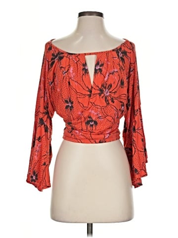 Free People 3/4 Sleeve Blouse (view 1)