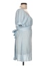 Mi ami 100% Polyester Blue Cocktail Dress Size L - photo 4