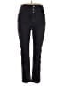 W by Worth Chevron-herringbone Black Jeans Size 14 - photo 1