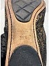 Chanel 100% Leather Paisley Black Flats Size EU 39 1/2 - photo 6