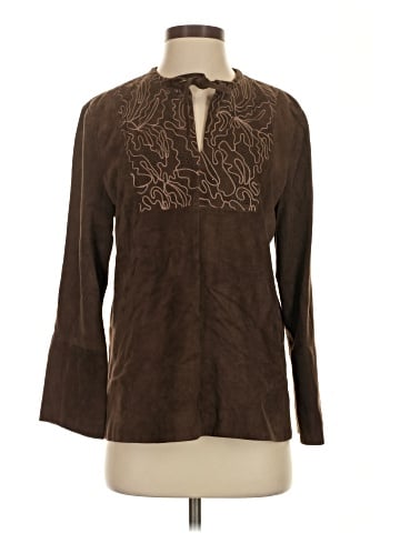 Faconnable Long Sleeve Blouse (view 1)