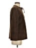 Faconnable 100% Rayon Brown Long Sleeve Blouse Size S - photo 4