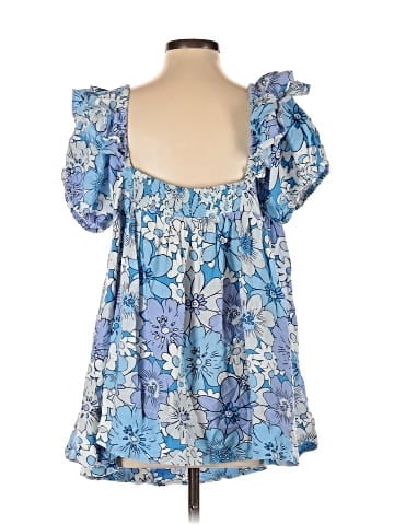 Free People Short Sleeve Blouse (view 2)