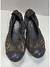 Chanel 100% Leather Paisley Black Flats Size EU 39 1/2 - photo 5