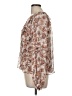 Veronica Beard Brown Long Sleeve Silk Top Size 6 - photo 5
