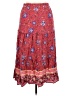 Assorted Brands Paisley Red Casual Skirt Size 1X - photo 1