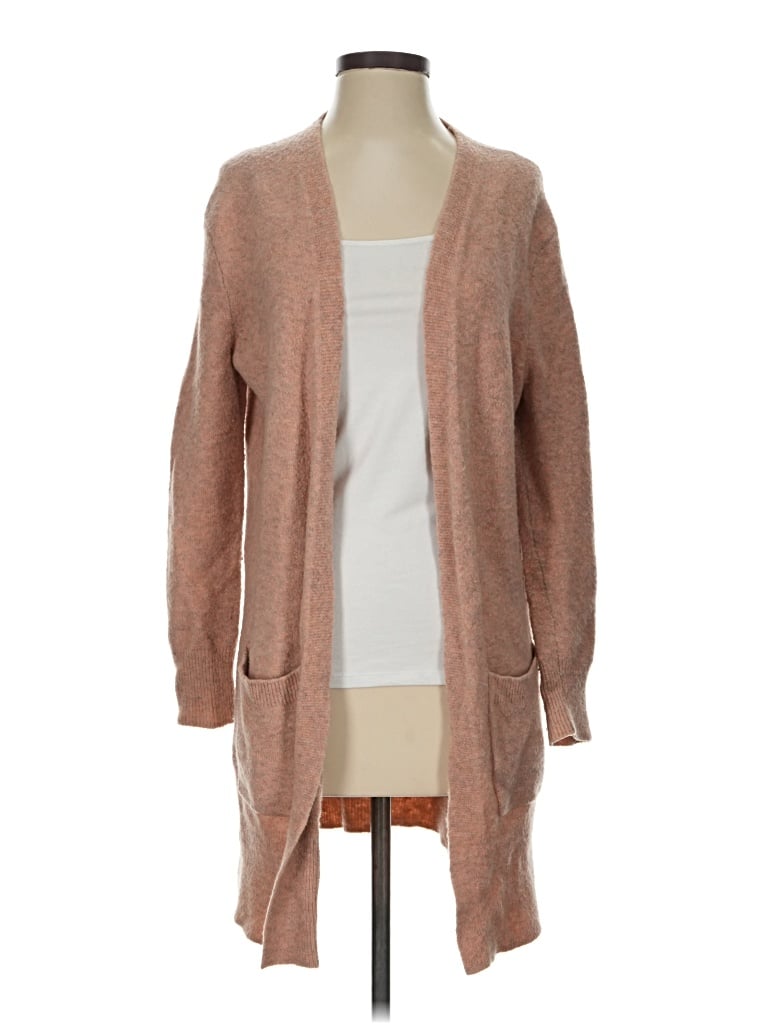 Pre-owned Madewell Cardigan Sweater In Tan