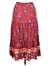 Assorted Brands Paisley Red Casual Skirt Size 1X - photo 2