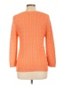 Lauren by Ralph Lauren Solid Orange Silk Pullover Sweater Size L - photo 2