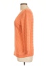 Lauren by Ralph Lauren Solid Orange Silk Pullover Sweater Size L - photo 5