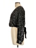 Greylin 100% Polyester Silver Long Sleeve Top Size L - photo 5