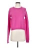Abercrombie & Fitch Solid Pink Pullover Sweater Size S - photo 1