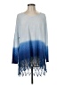 Vintage Havana Tie-dye Blue Poncho Size M - photo 1