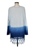 Vintage Havana Tie-dye Blue Poncho Size M - photo 2