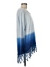 Vintage Havana Tie-dye Blue Poncho Size M - photo 4