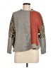THML Color Block Gray Pullover Sweater Size M - photo 1